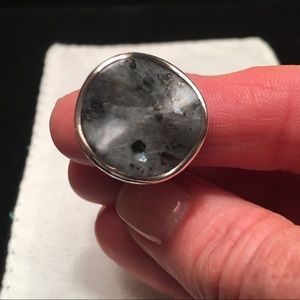 Silpada sterling silver stone ring.